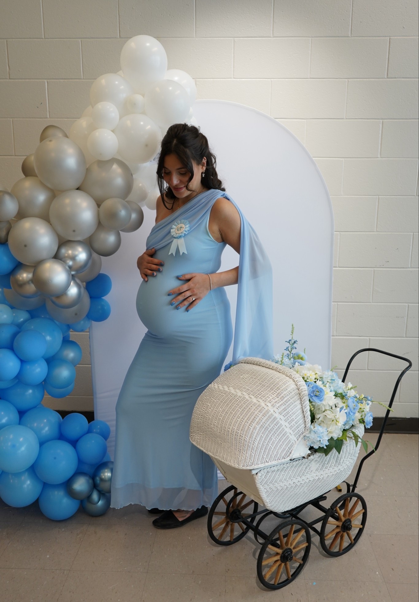 baby shower dress🍼🩵

#LTKBump #LTKgrwm #LTKmomlife