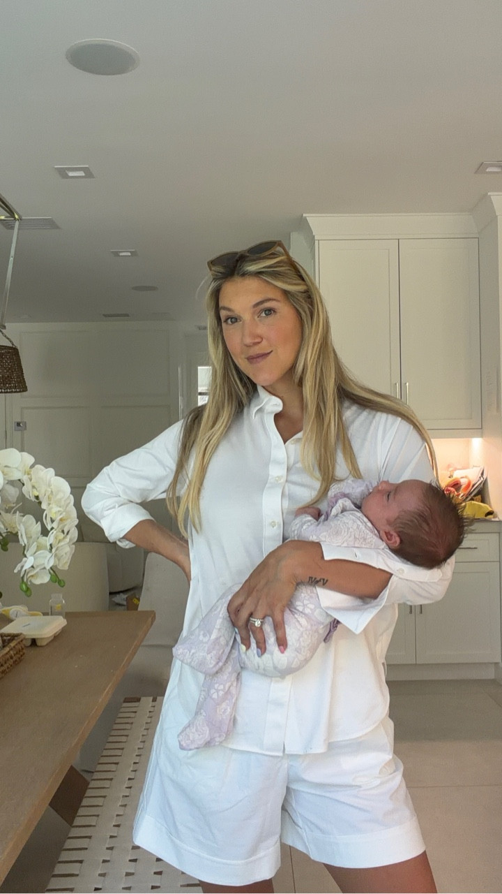 feeling chic 6 weeks postpartum today! whole outfit is @lululemon and it’s a big day today 🤣 my shorts are $59 off!

#LTKmomlife #LTKSeasonal #LTKootd