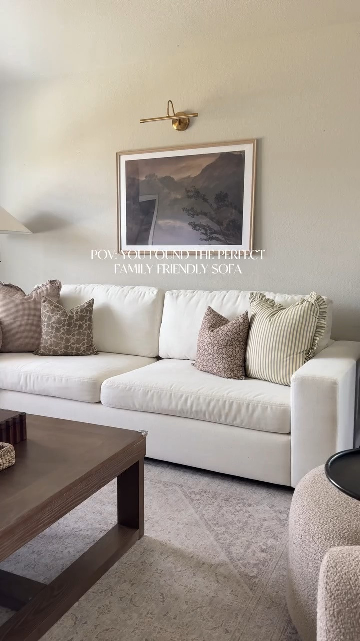It’s cozy, spill proof, family friendly, and fits my aesthetic! It’s machine washable and lasts a lifetime. The @albanyparkhome Barton Sofa is made for real life and everyday comfort 🤍 Now through June 21, Albany Park is offering a complimentary Performance Fabric upgrade
Comment “shop” and i’ll send you the link! 

#myalbanypark #albanyparkhome #livingroom #livingroominspo #livingroomsofa