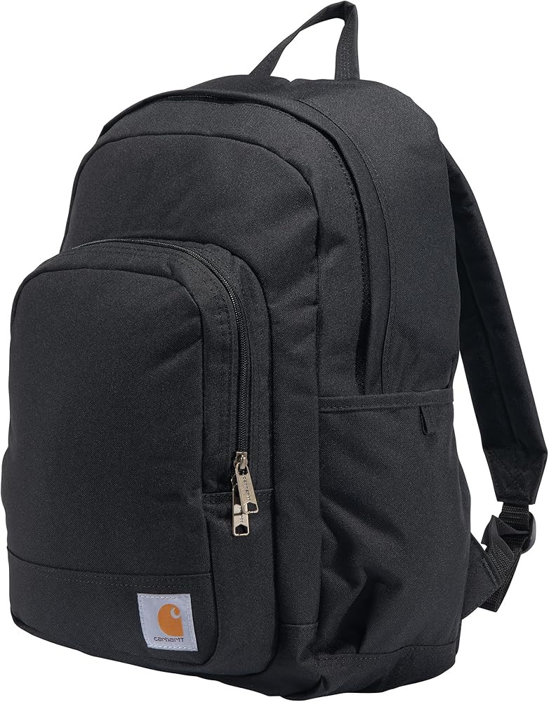 Carhartt 25L Classic Laptop Backpack, Durable Water-Resistant Pack W/ 15" Laptop Sleeve and Multi... | Amazon (US)