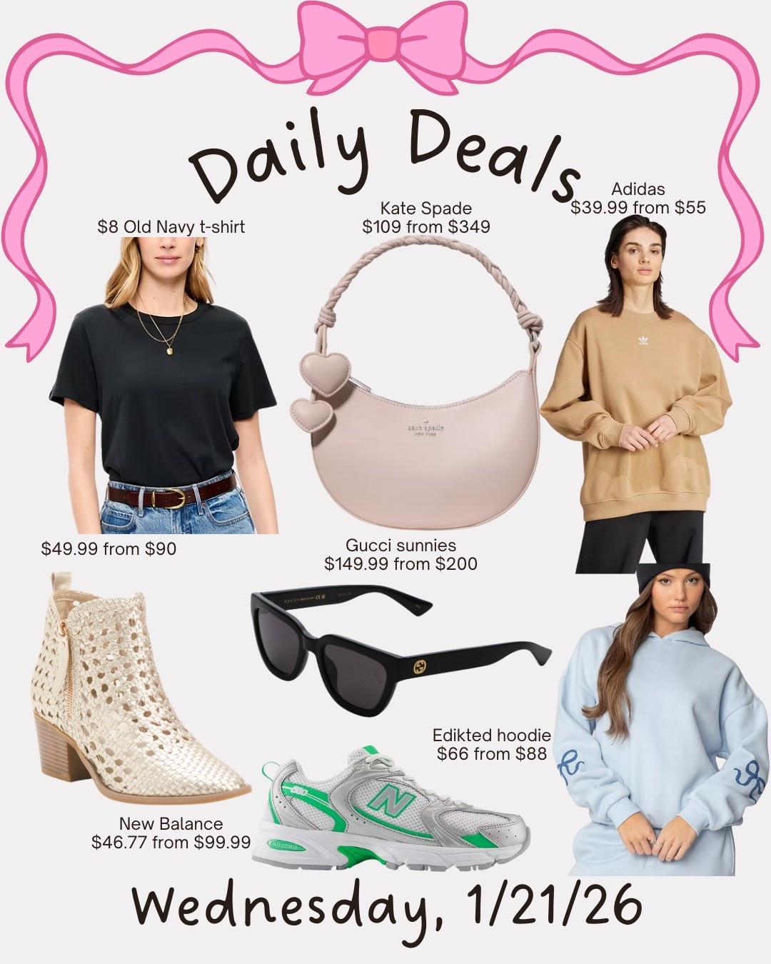 Daily deals 

#LTKSaleAlert