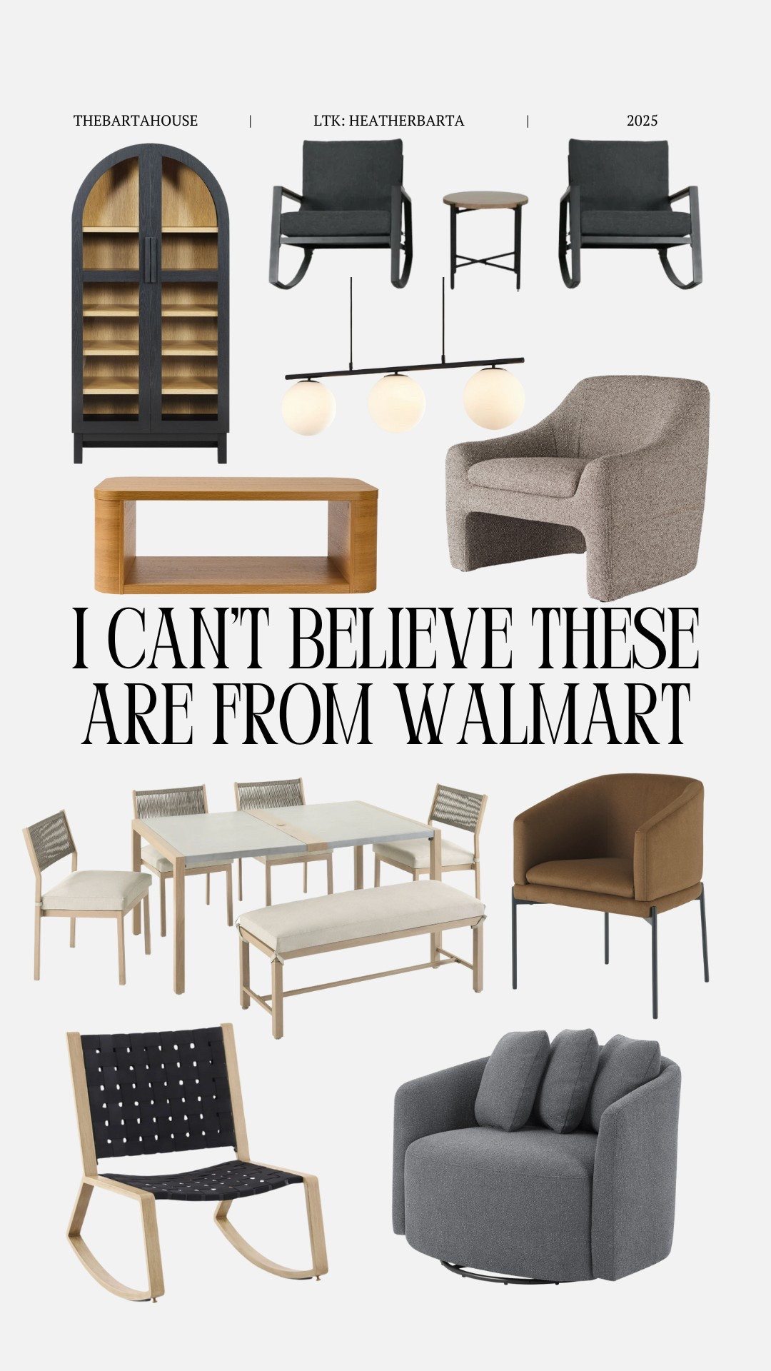 You guys!! Walmart has the best furniture lately! 

#LTKHome