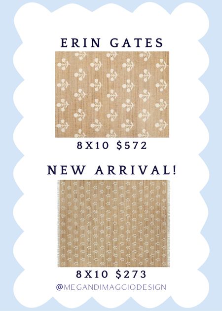 OMG!! Brand new look for less for my favorite bloom orchard Erin Gates rug!! 😍🙌🏻 I CANNOT believe you can snag an 8x10 for under $300!! Also love that it has tassels!! Also available in a runner, 5x7 and 2x3 for just $20! My guess is these will go fast!! 🛒🏃🏼‍♀️💨

#LTKhome #LTKsalealert #LTKfamily