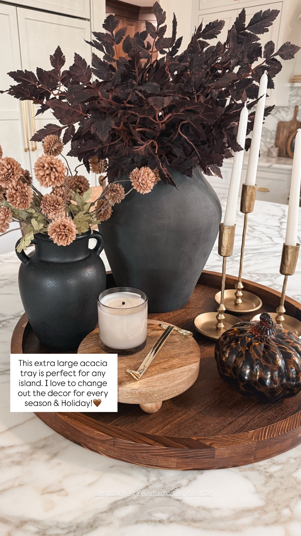 #Ad Comment COZY for 🔗s!🍂🤎Layering warm wood tones, cozy textures + neutral decor to make the house feel extra inviting this time of year. @Wayfair  makes it way too easy to create that elevated, cozy fall look without overdoing it.

#liketkit #WayfairPartner #Wayfair #Fallhomedecor #Falldecor

#LTKHome