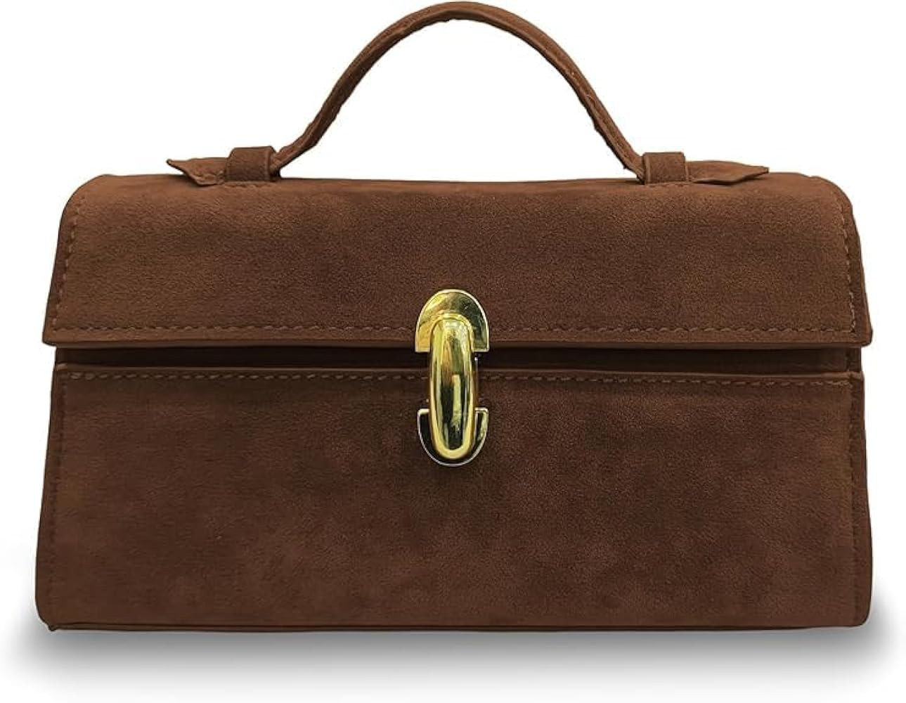 Women's Mini Top-Handle Handbag Genuine Leather Hand Bags Satchel Bag Handle Purses Designer for ... | Amazon (US)