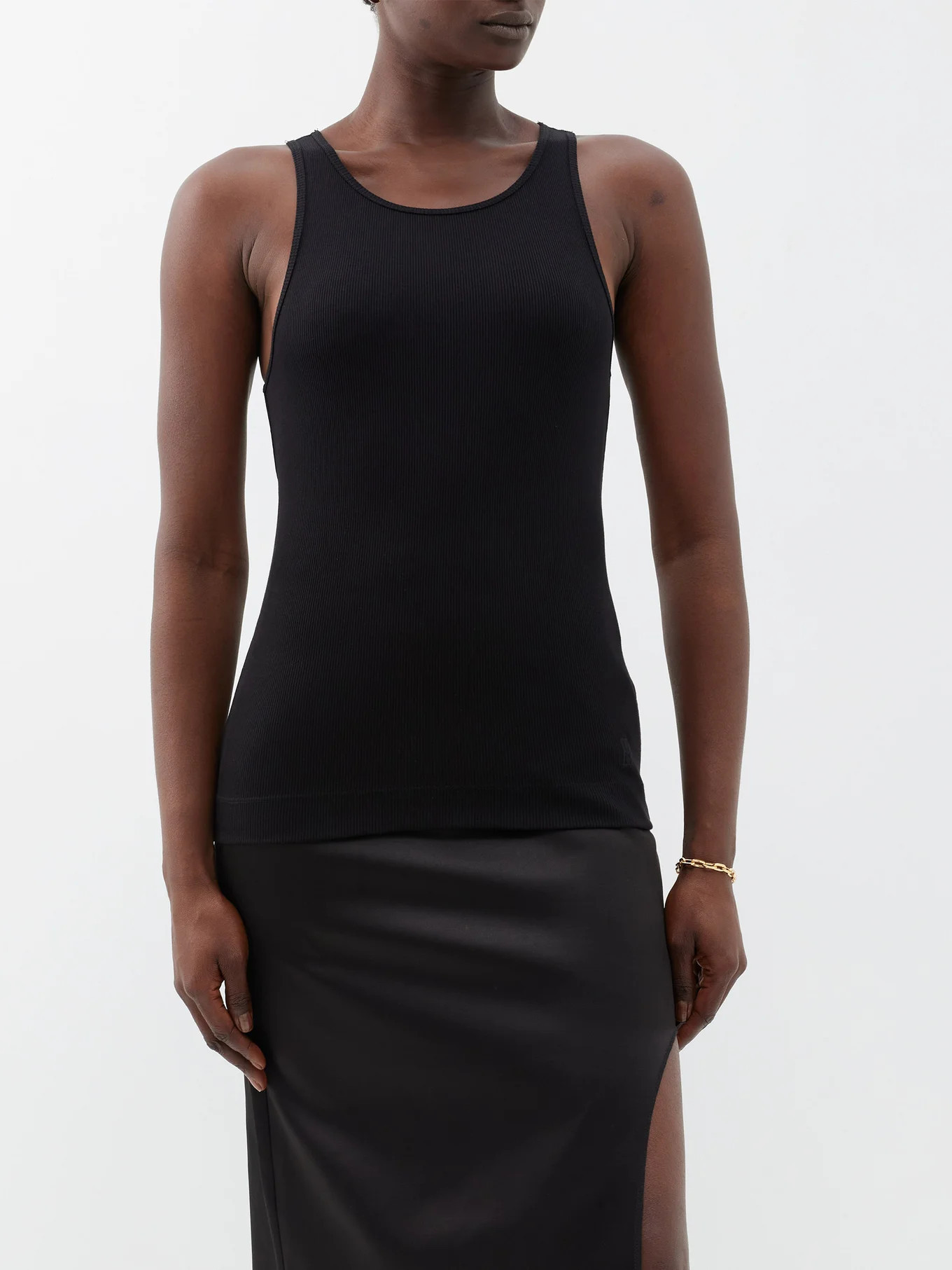 Amani ribbed cotton-blend tank top | Matches (UK)