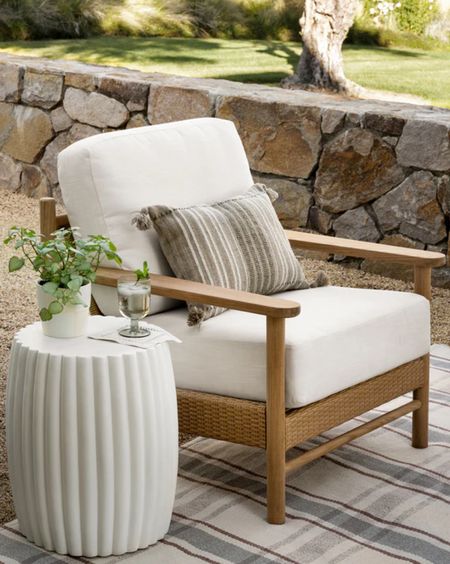 Patio refresh with comfortable neutral chairs, outdoor pillows, plaid rug and fluted side table.

design inspo, room design, refresh, redesign, remodel

Designer and True Color Expert®
Online Interior Design and Paint Color Services

MacGee & co, organic, modern, 

#LTKhome #LTKunder100 #LTKFind