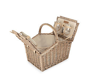 Picnic Time Piccadilly Picnic Basket | QVC