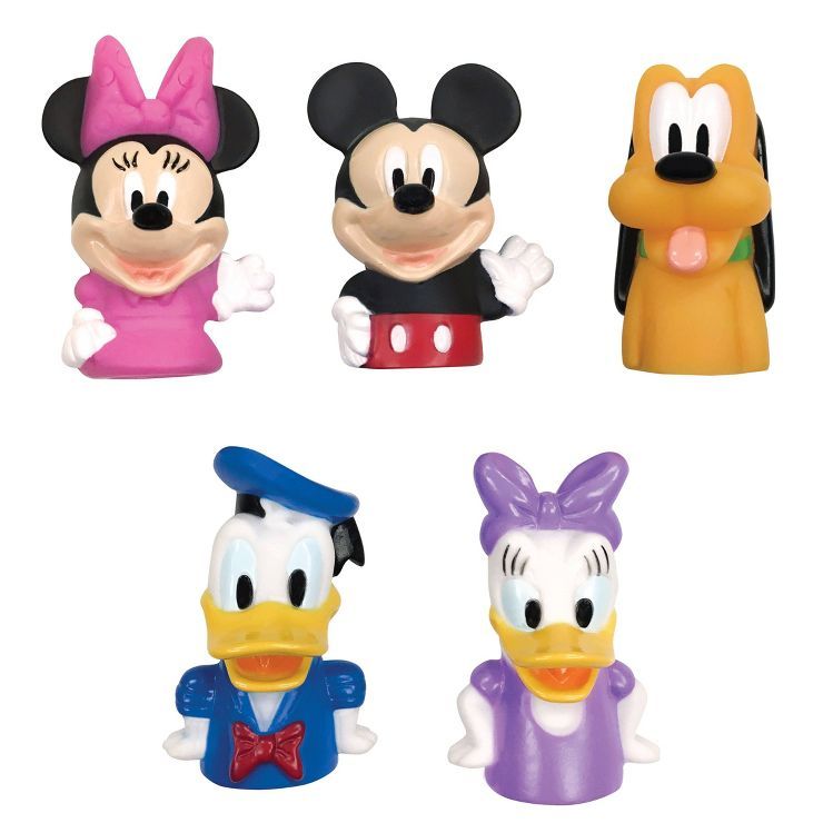 Disney Mickey Mouse and Friends Bath Finger Puppets 5pk | Target
