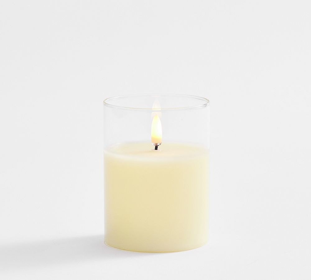 Radiance Flickering Flameless Candle | Pottery Barn (US)
