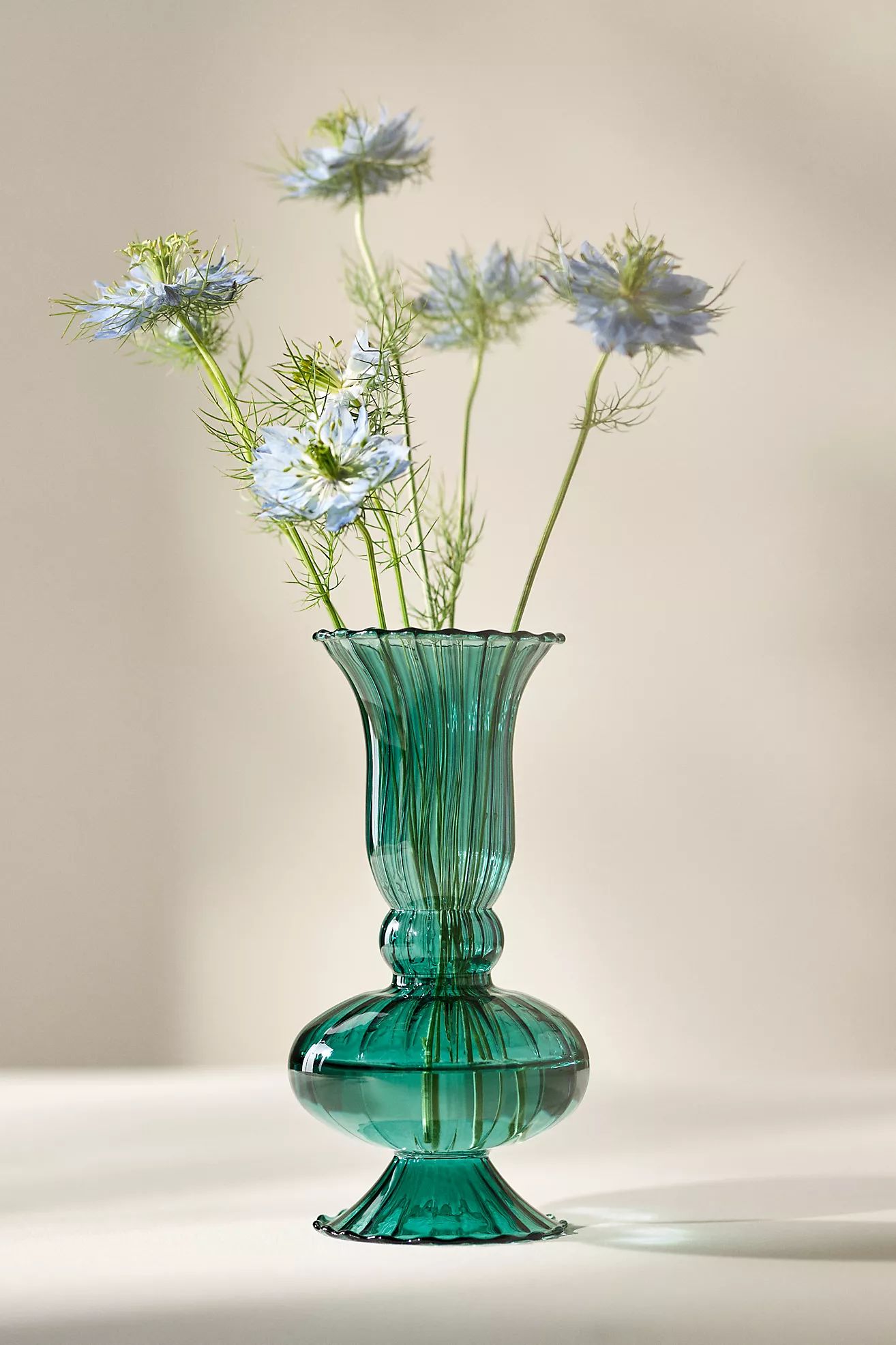 Venini Scalloped Bubble Glass Vase | Anthropologie (UK)