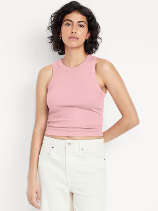 Snug Crop Tank Top | Old Navy (US)