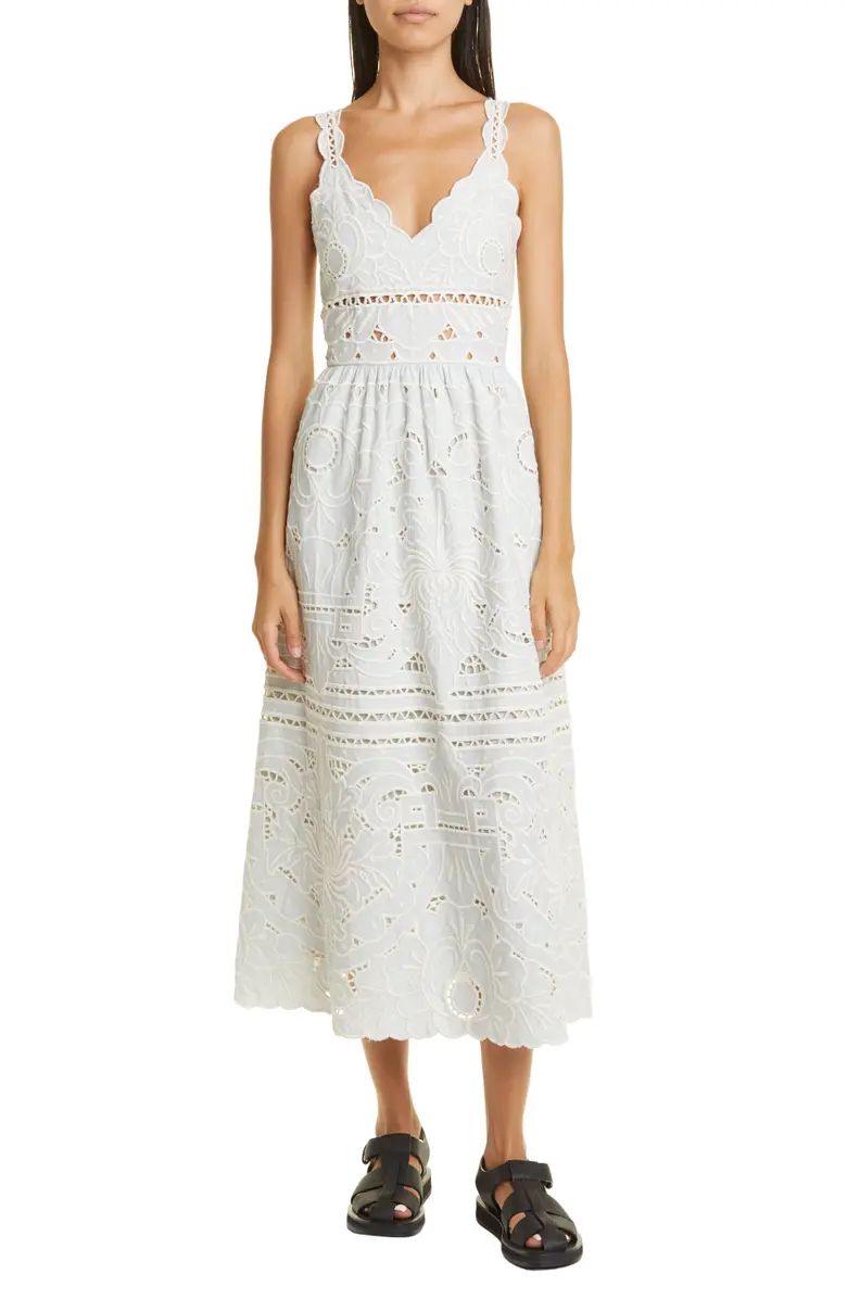 Blaire Organic Cotton Eyelet Dress | Nordstrom