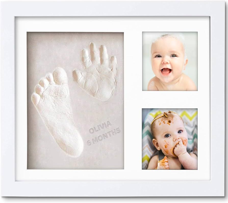 Little Hippo Baby Footprint Kit & Keepsake | Baby Handprint Kit | Baby Hand and Footprint Kit, Ba... | Amazon (US)