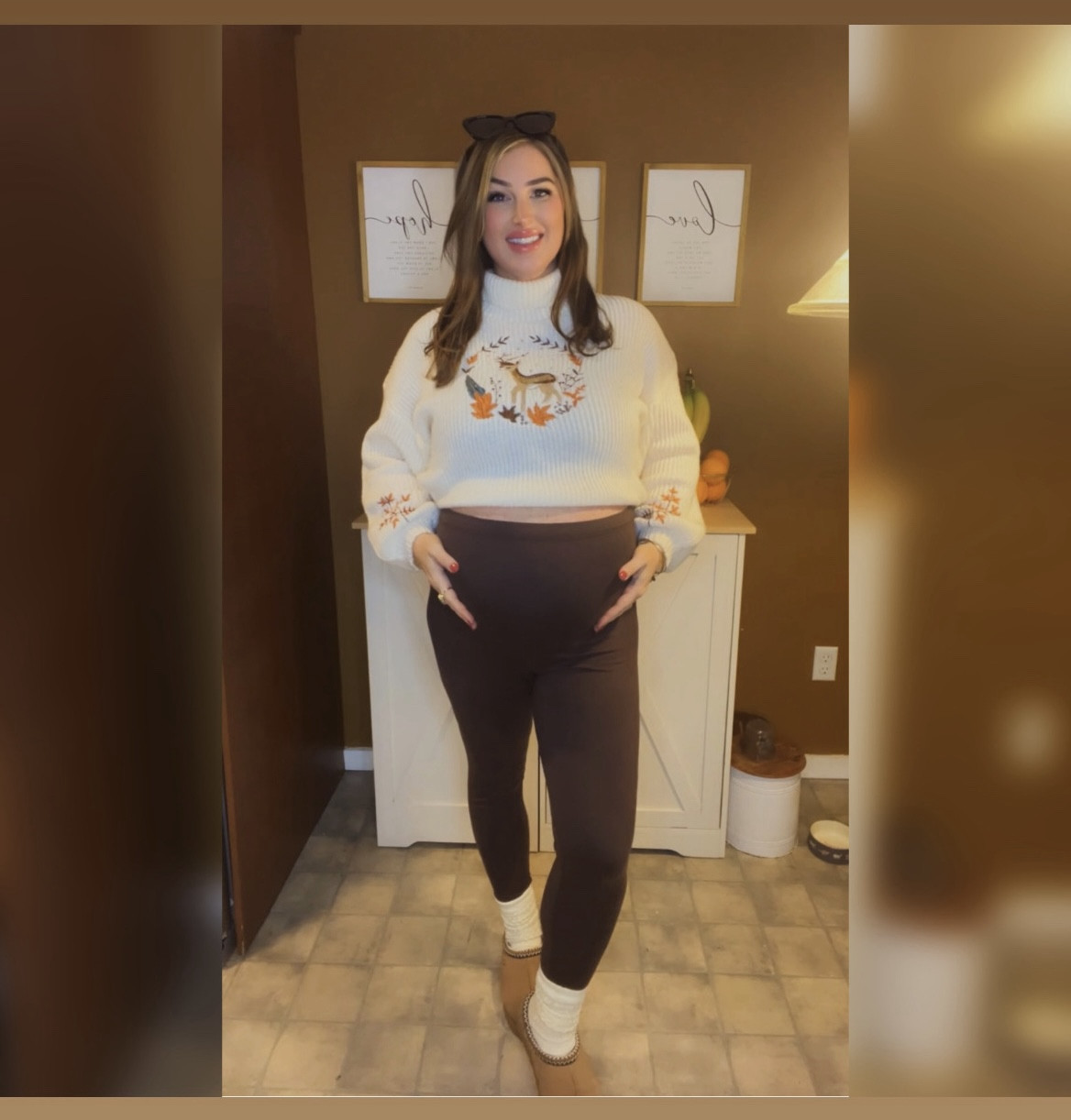 Fall fits + baby bump = a perfect match 🍂✨ linked it all for my fellow cozy girls 🧸 

#LTKTall #LTKBump #LTKSeasonal