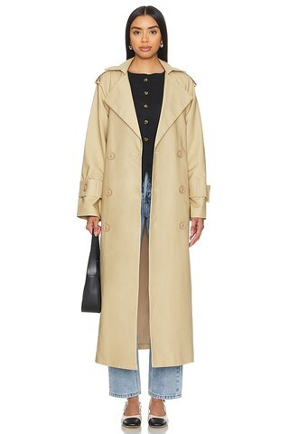 AEXAE Trench Coat in Beige from Revolve.com | Revolve Clothing (Global)