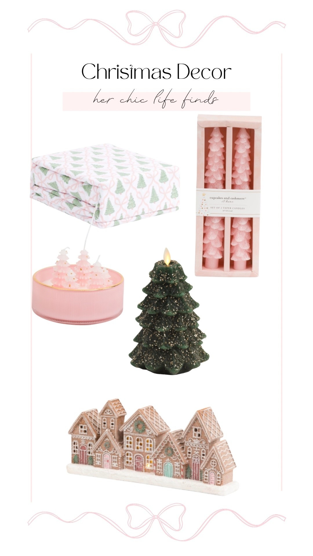 Viral Christmas candles and beautiful Christmas bow bedding 

#LTKStyleTip #LTKSeasonal #LTKHome