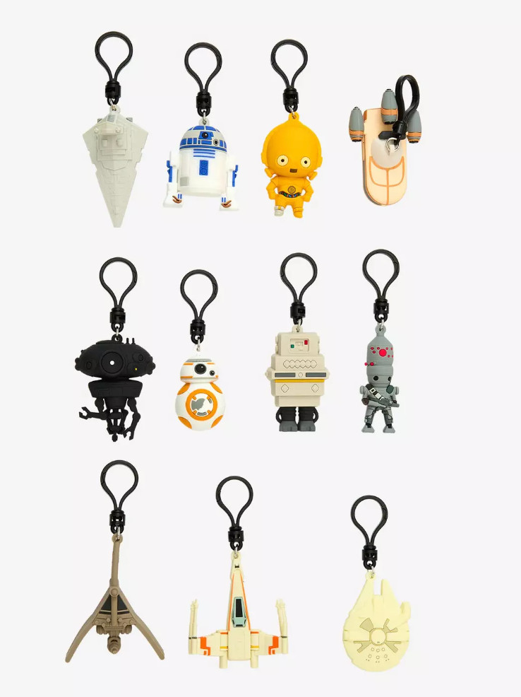 How cute are these little bag charms for the Star Wars fan in your life!  

 #LTKGiftGuide #LTKU #LTKSaleAlert