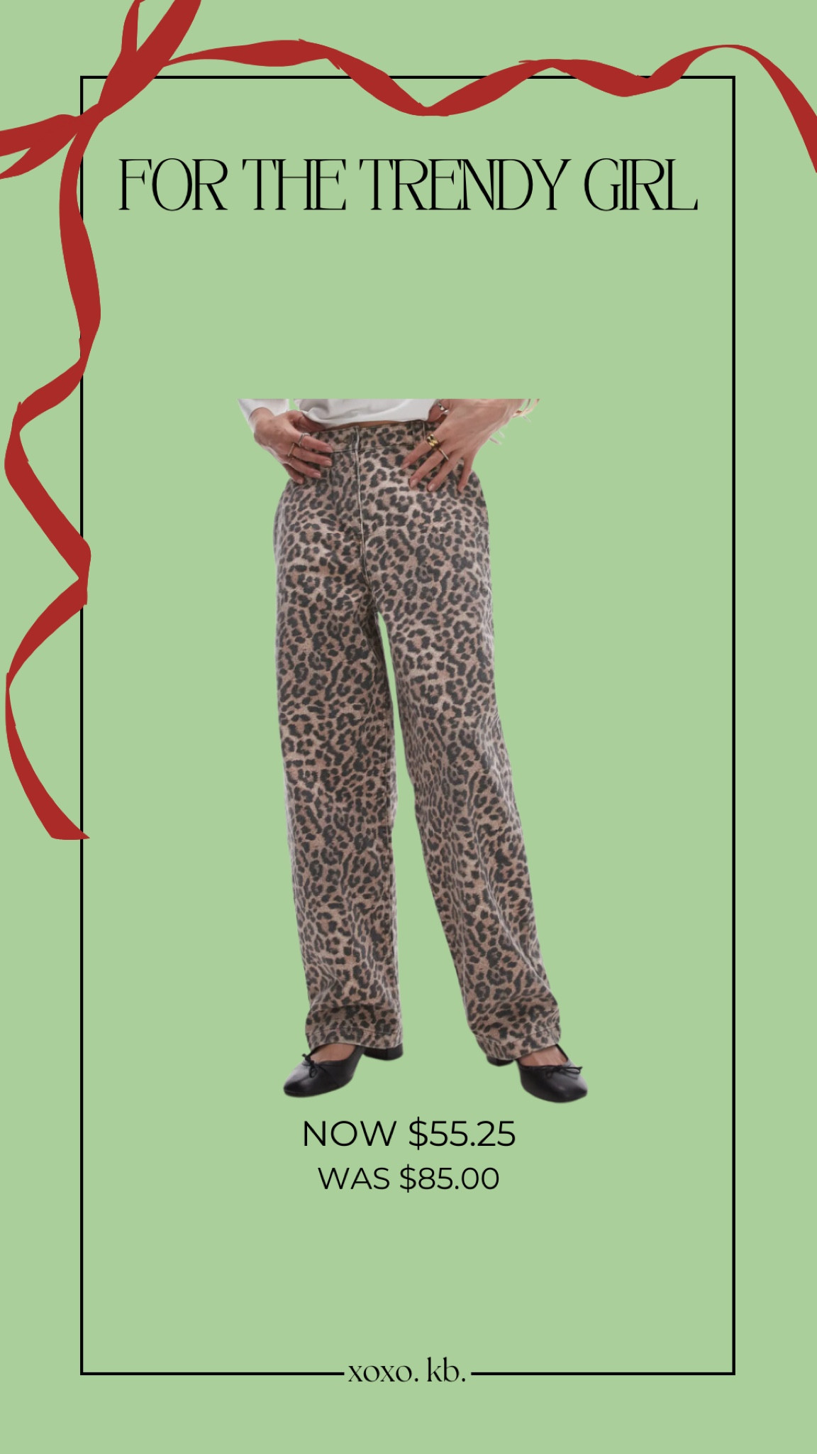 christmas // gift guide // black friday // cyber week // style // fashion // holiday // pants // leopard // pants // trendy 

 #LTKCyberWeek #LTKGiftGuide #LTKStyleTip