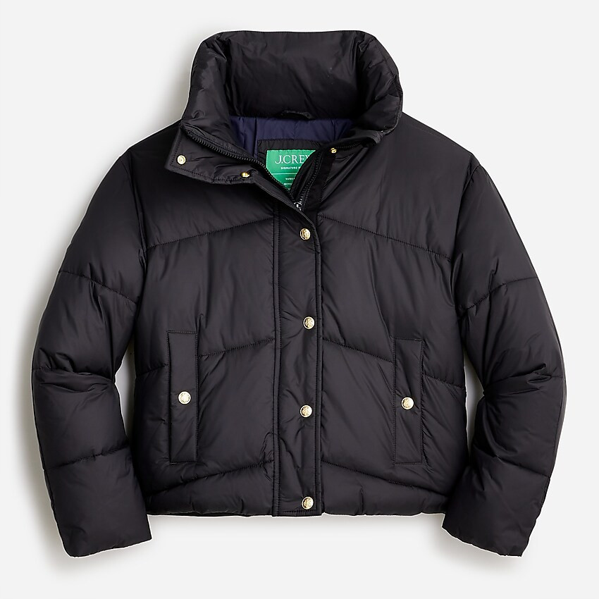 Limited-edition cropped puffer jacket | J. Crew US