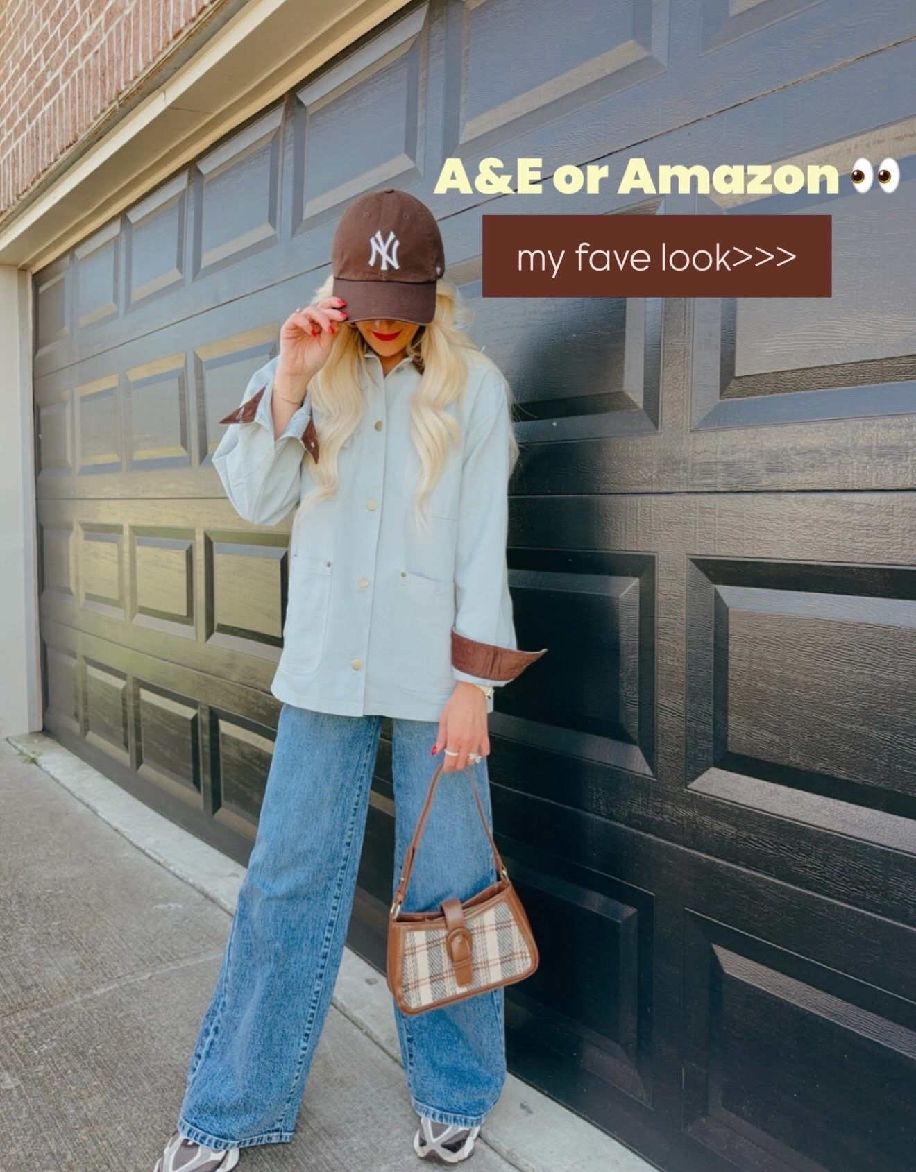 My favorite Amazon fall fashion find 🤎 This light blue barn jacket with the brown corduroy collar is such a cute early fall outfit staple! I paired it with wide leg jeans, sneakers and a plaid bag for an effortless casual fall outfit. Such a good Amazon fashion find and fall wardrobe essential!

#amazonfashion #amazonfinds #barnjacket #fallfashion #falloutfits #amazonfallfashion #fallstyle #ltkfashion

#LTKootd