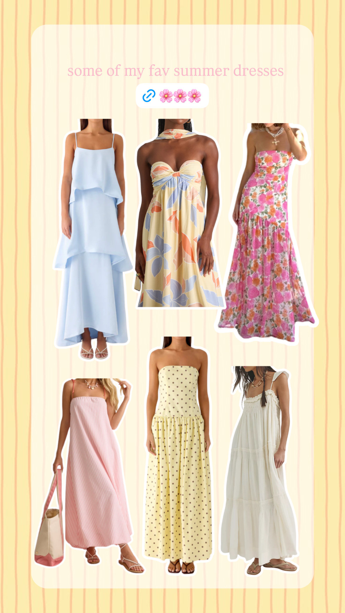 all my fav summer dresses 🌸 #summerdresses

#LTKootd