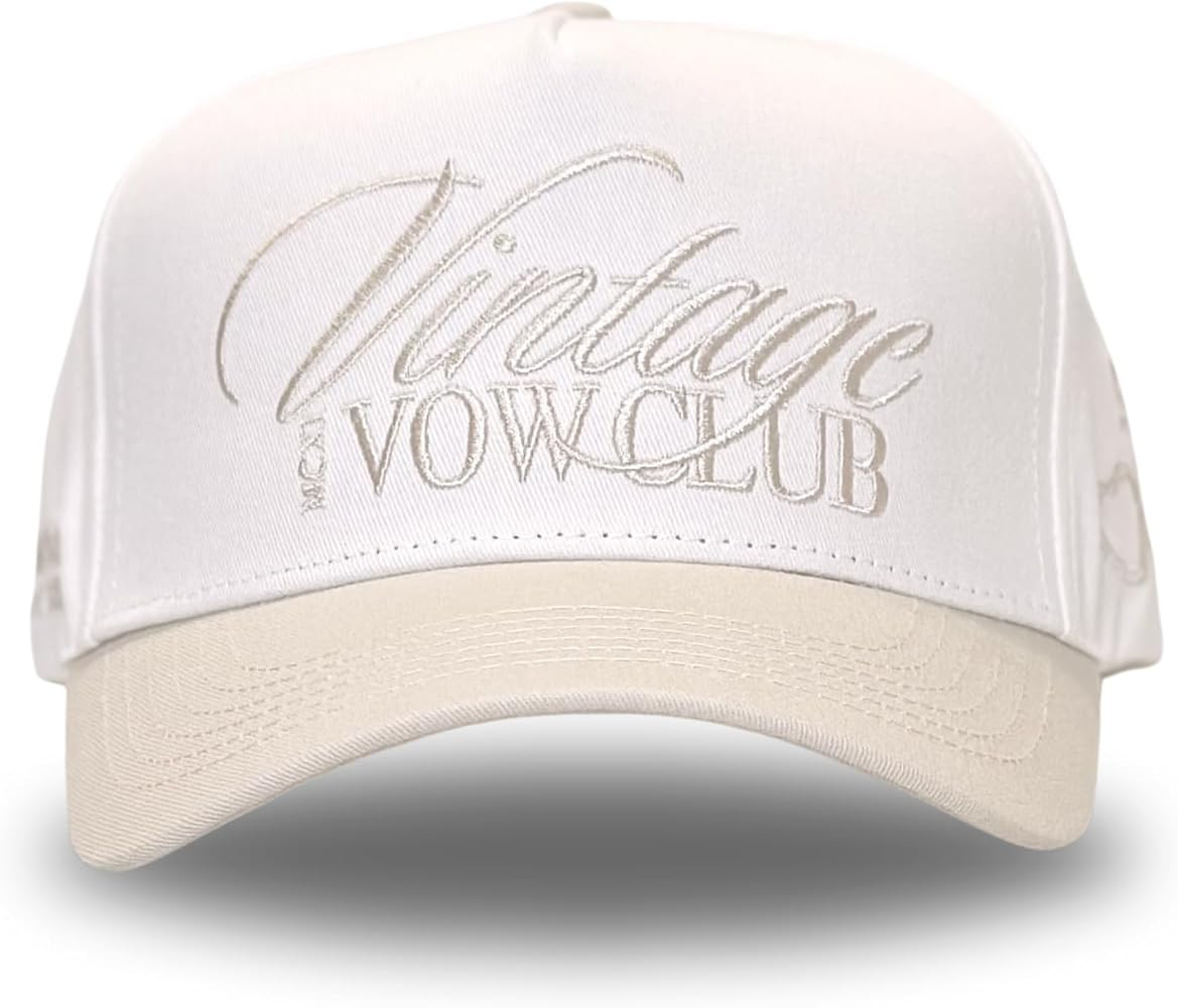 Vintage Faith & Forever Trucker Hat | Men & Women | Christian Cross Jesus Hats | Bachelorette Bri... | Amazon (US)