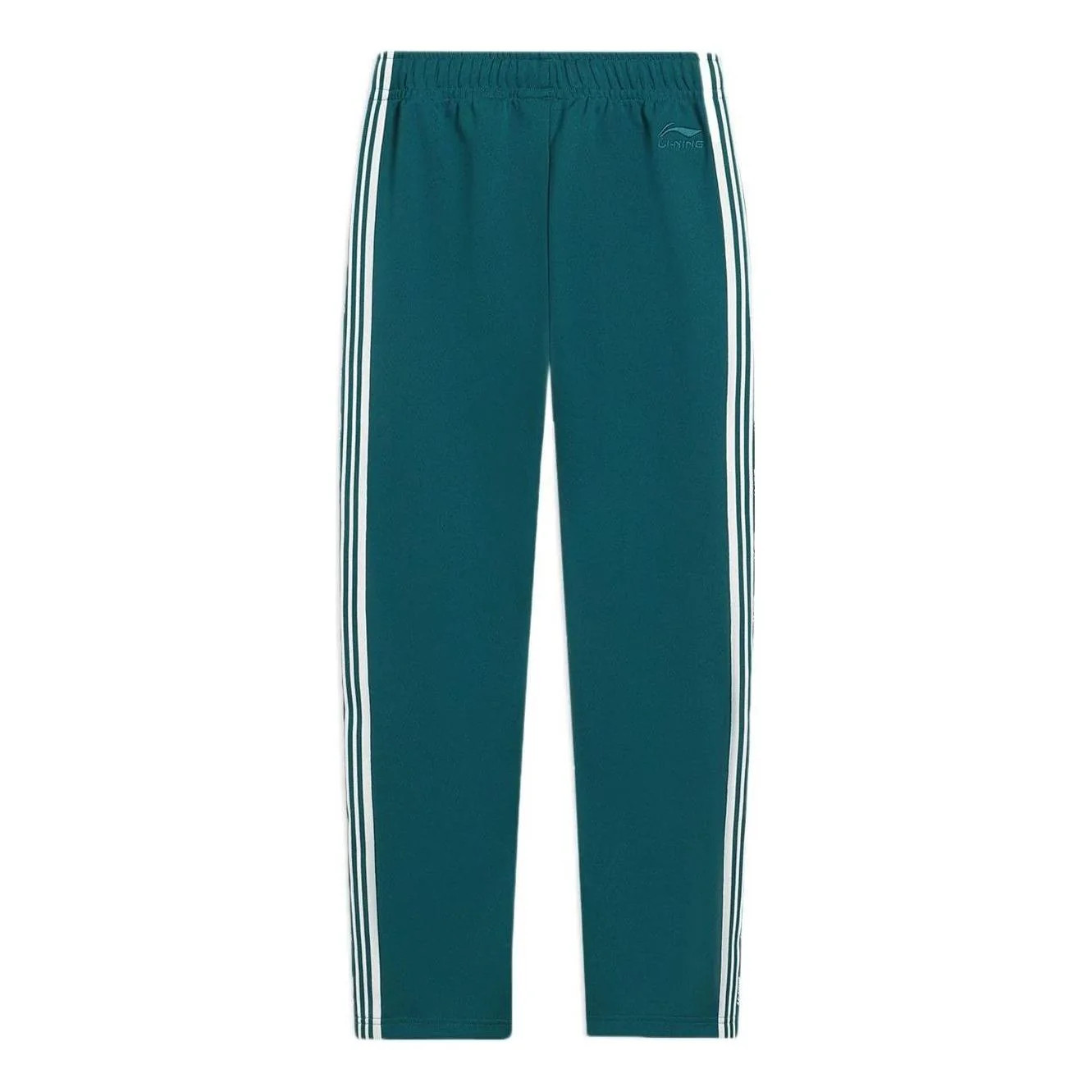 Li-Ning Logo Side Striped Pants 'Green Teal' | KICKS CREW