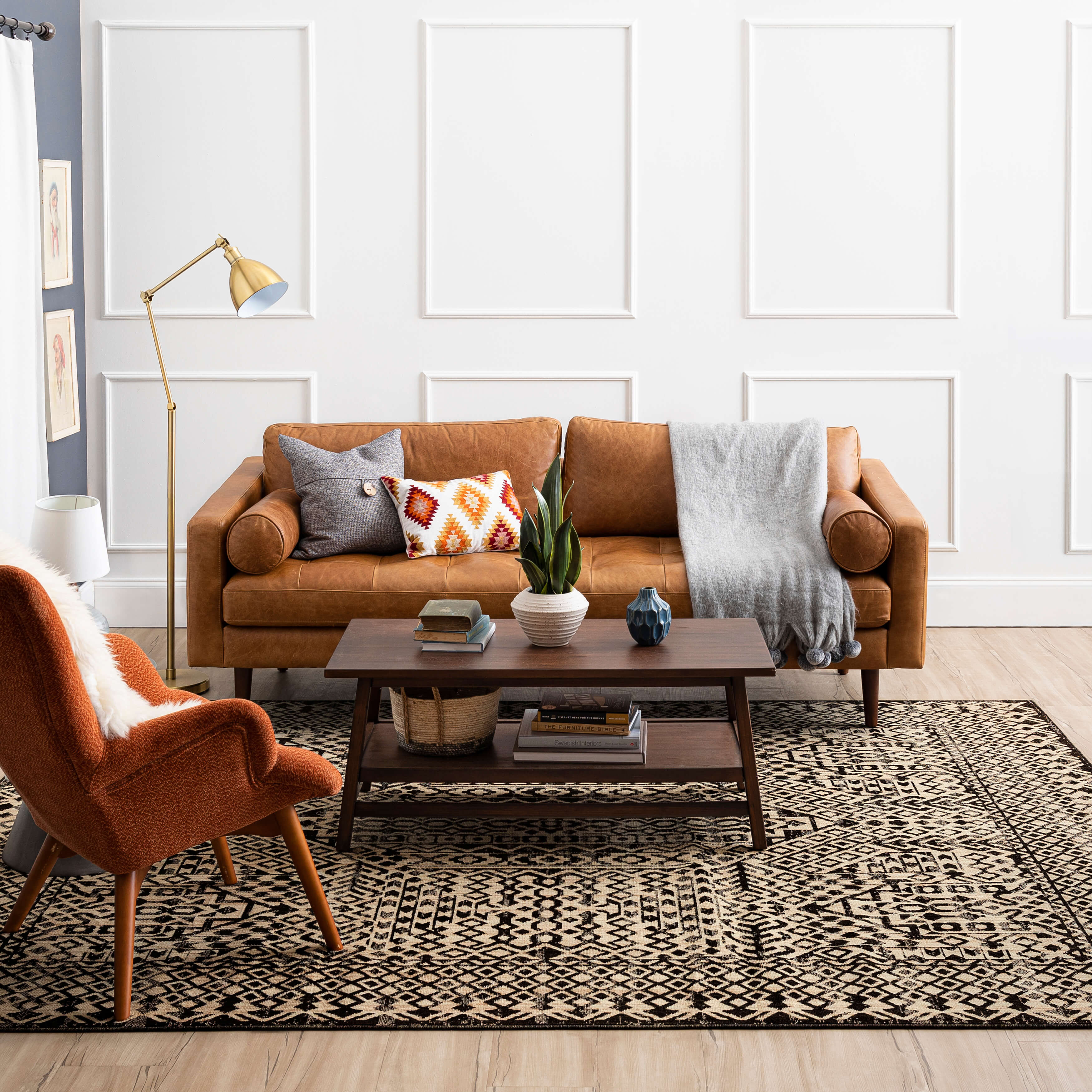 Heritage Makai Grey Area Rug | Covered By Rugs