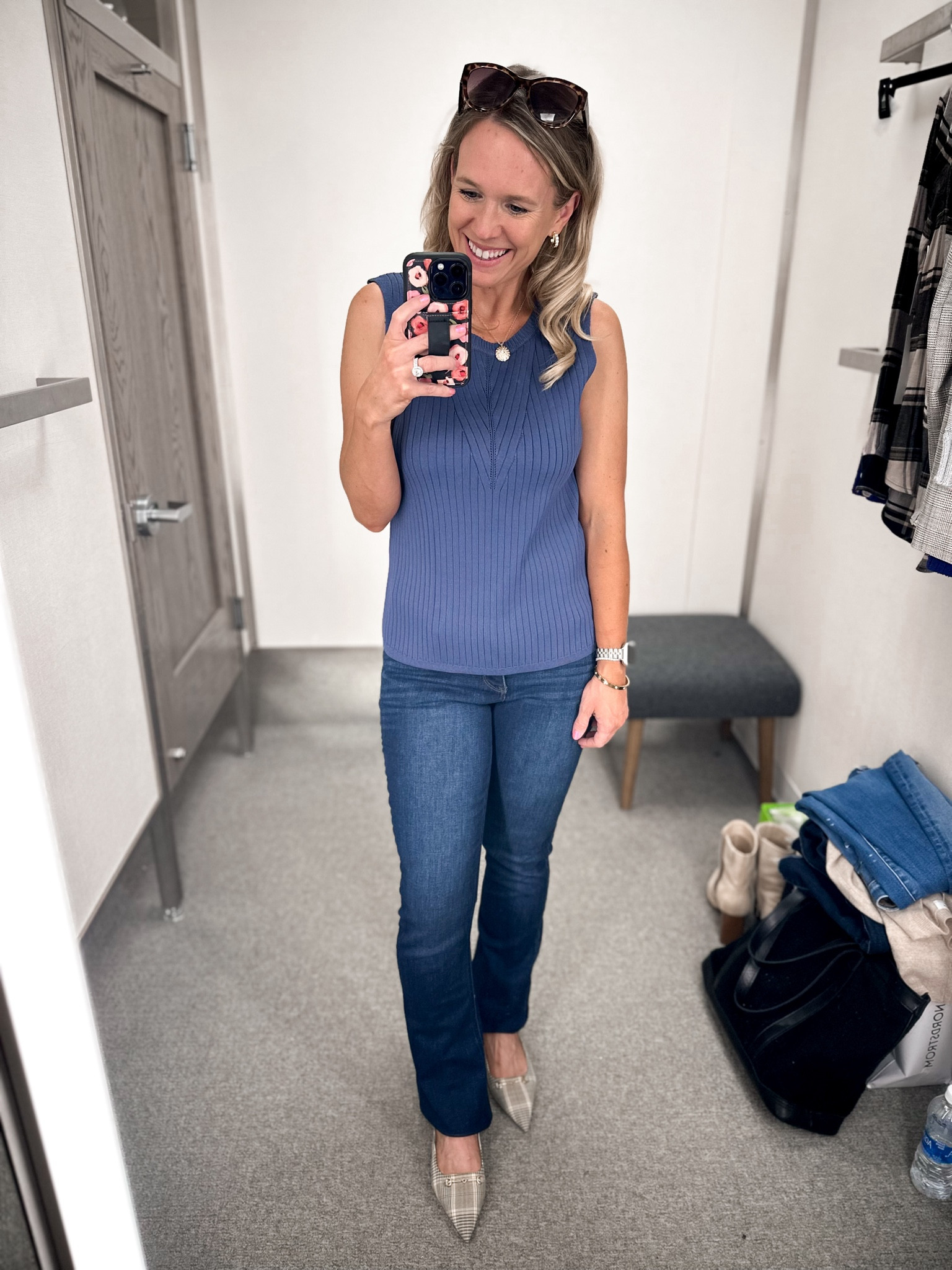 Sleeveless sweater 

#LTKSeasonal #LTKSummerSales #LTKxNSale