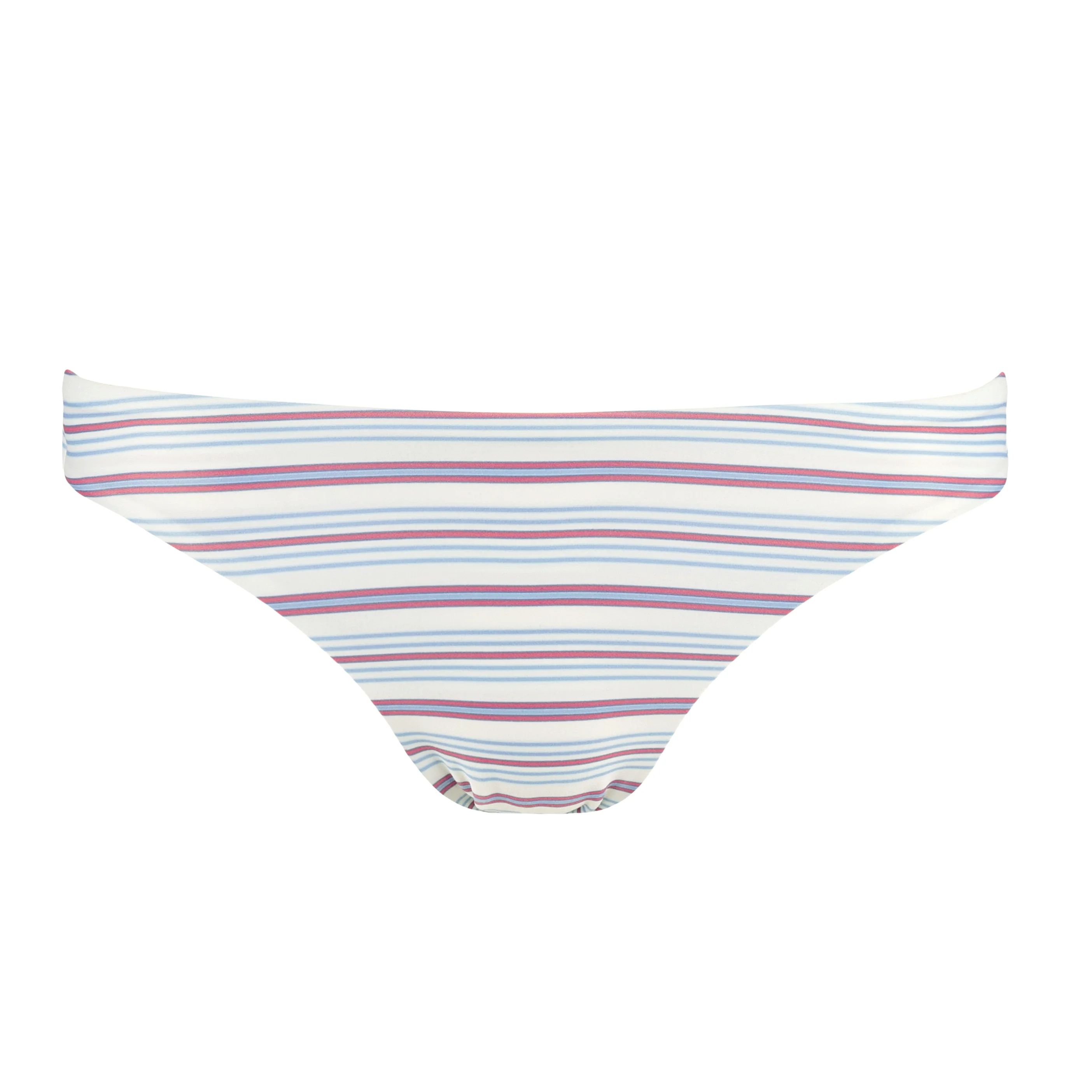 women's vintage stripe low waist bikini bottom | minnow