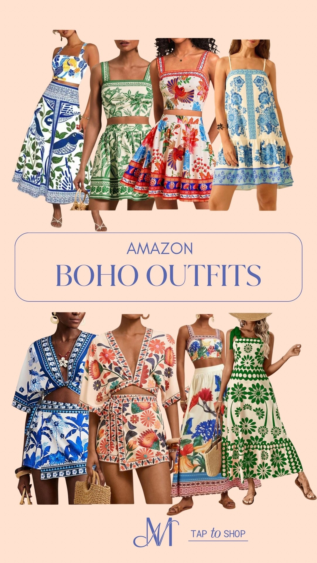 IF YOUR VACATION OUTFITS FEEL BORING… 😫

I used to pack random pieces that didn’t match and end up wearing the same thing over and over.

These boho sets and dresses fixed that for me. Everything feels styled but still effortless, and you can mix pieces without overthinking it. Perfect for trips where you want to look put together with minimal effort.🍃

This is the vibe I’m packing from now on.🤍

boho outfits, vacation style, resort outfits, amazon fashion, travel wardrobe

#LTKTravel #LTKSeasonal