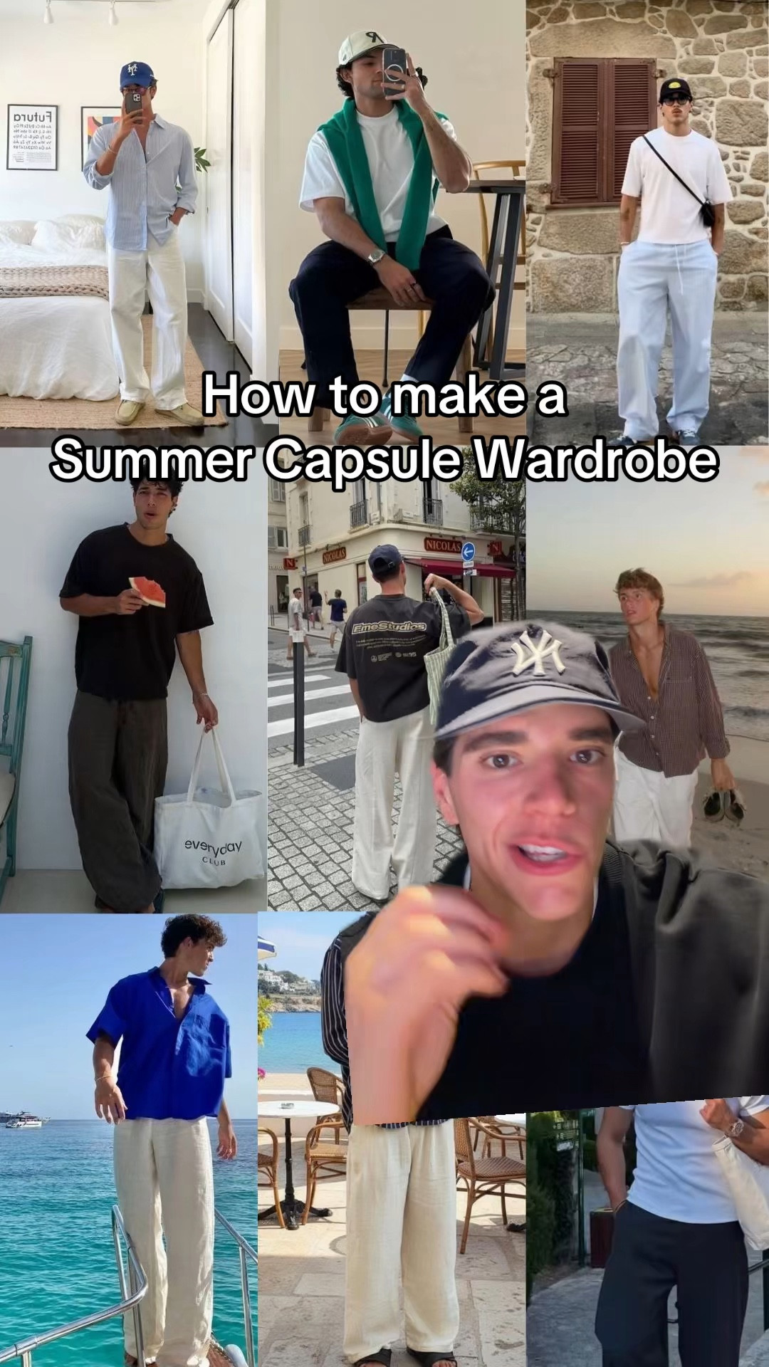 How to make a summer capsule wardrobe ☀️

#mensfashion #fashion #style #summerfashion #capsulewardrobe

#LTKdayinmylife #LTKWorkwear #LTKgrwm