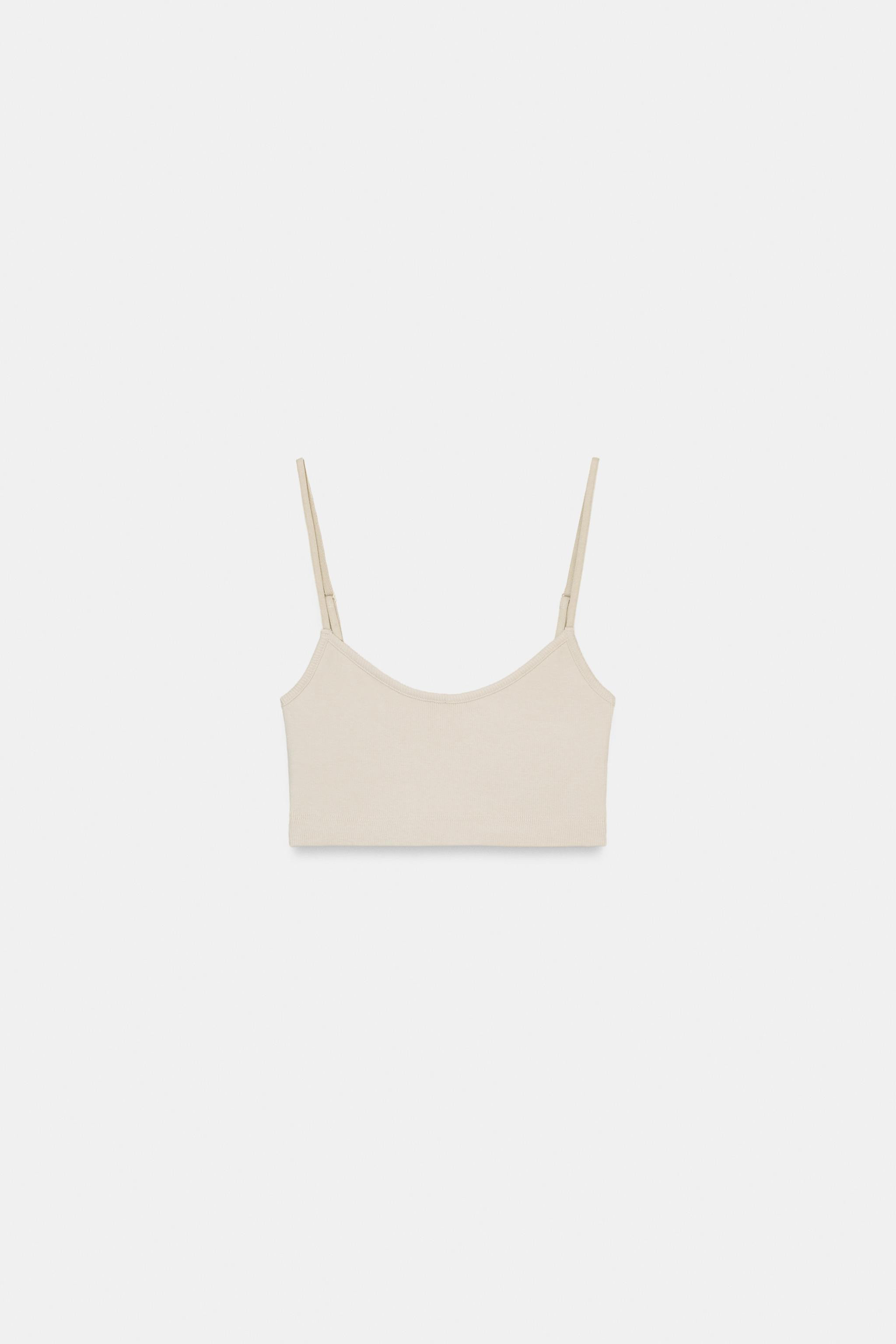 NAHTLOSES CROP-TOP | Zara DE