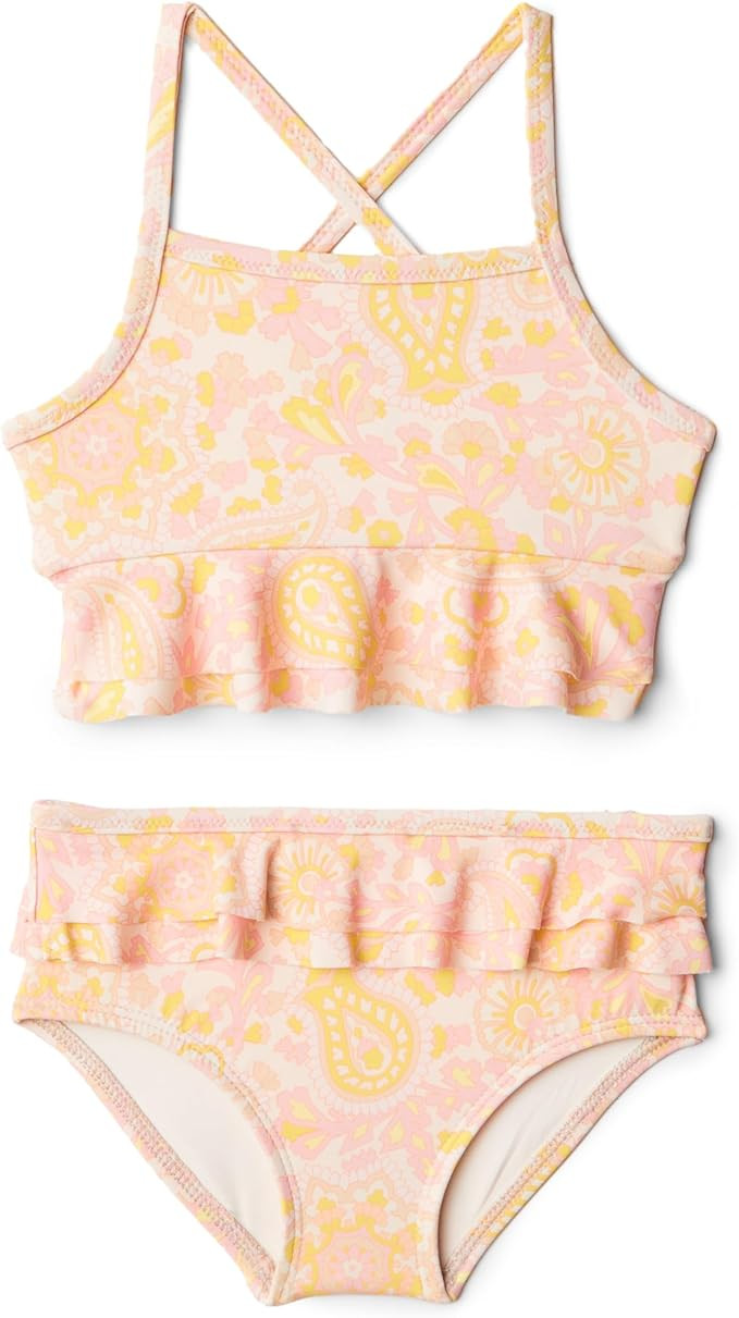 Amazon Essentials x Sofia Grainge Toddlers and Baby Girls' Two-Piece Swimsuit with Crisscross Str... | Amazon (US)