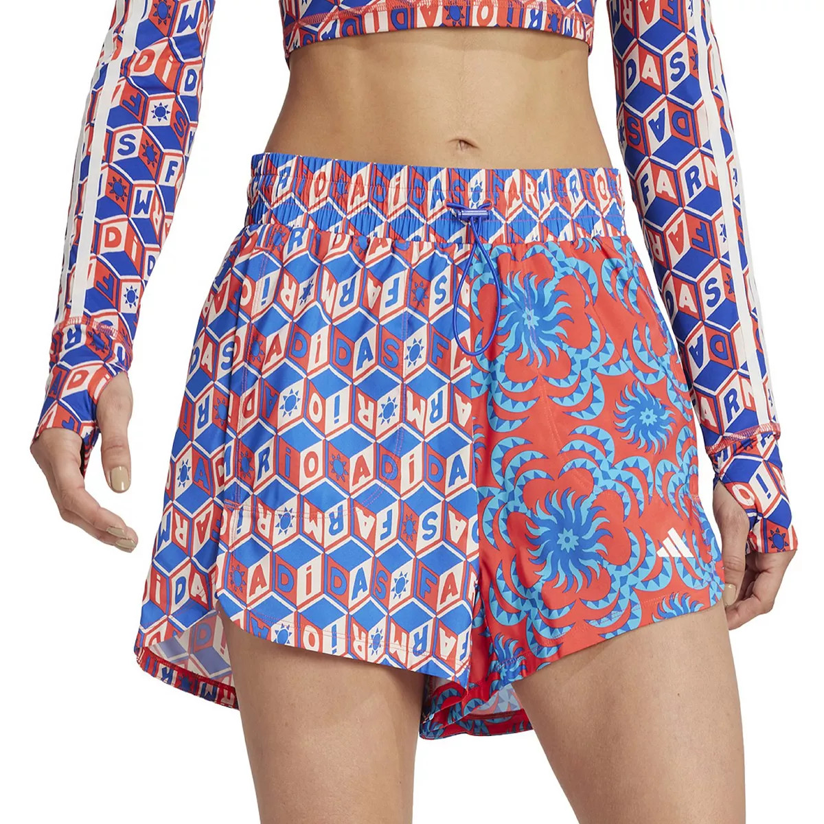 Womens adidas x FARM Rio Pacer Shorts | Kohl's