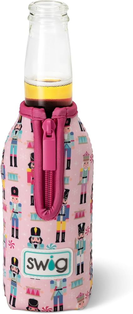 Swig Life Bottle Coolie, Standard 12oz Bottle Insulator Sleeve with Zipper, Neoprene Insulated Bo... | Amazon (US)