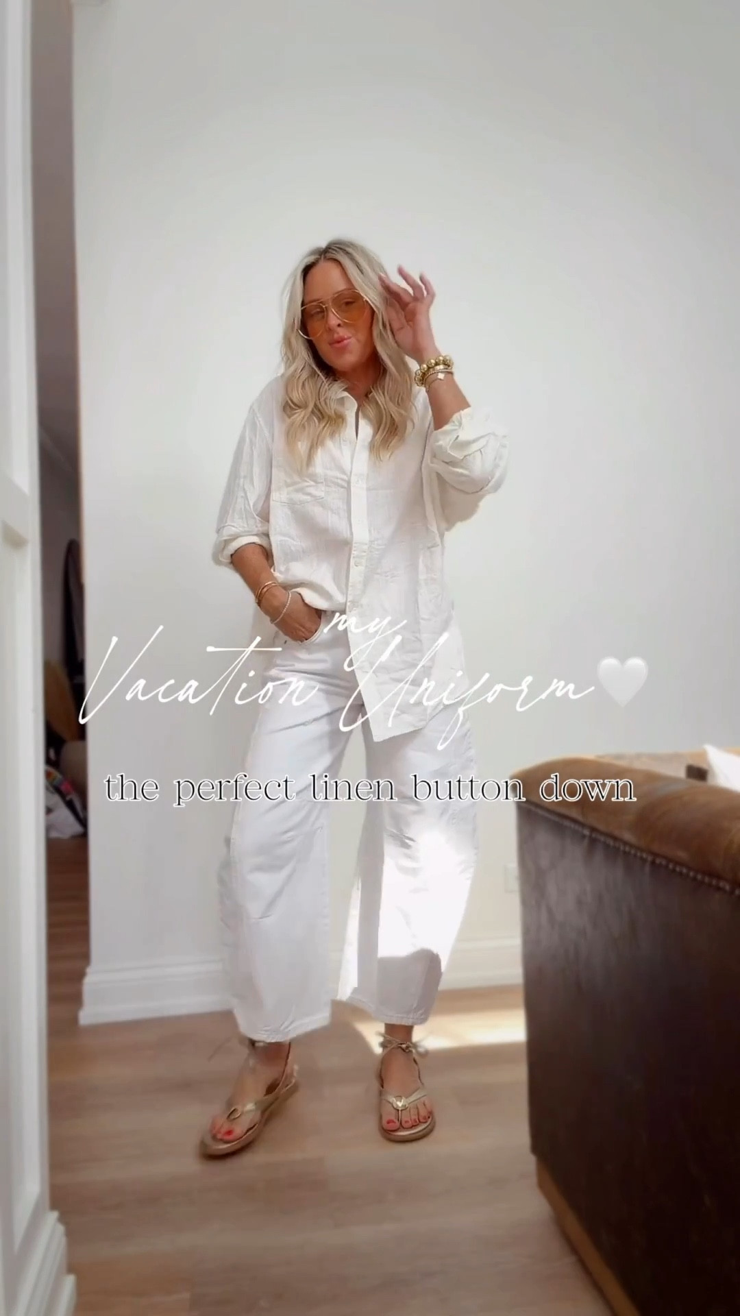 A must grab-🤍
Monochromatic spring vibes- love the fit of these & a linen button up is the best. 3 colors

I did small in top & 27 in these jeans & I absolutely am in love with this style! 


White jeans. Resort wear. Linen. Spring break. Jeans. Button down. Sandals. Spring. 

#LTKootd #LTKSeasonal