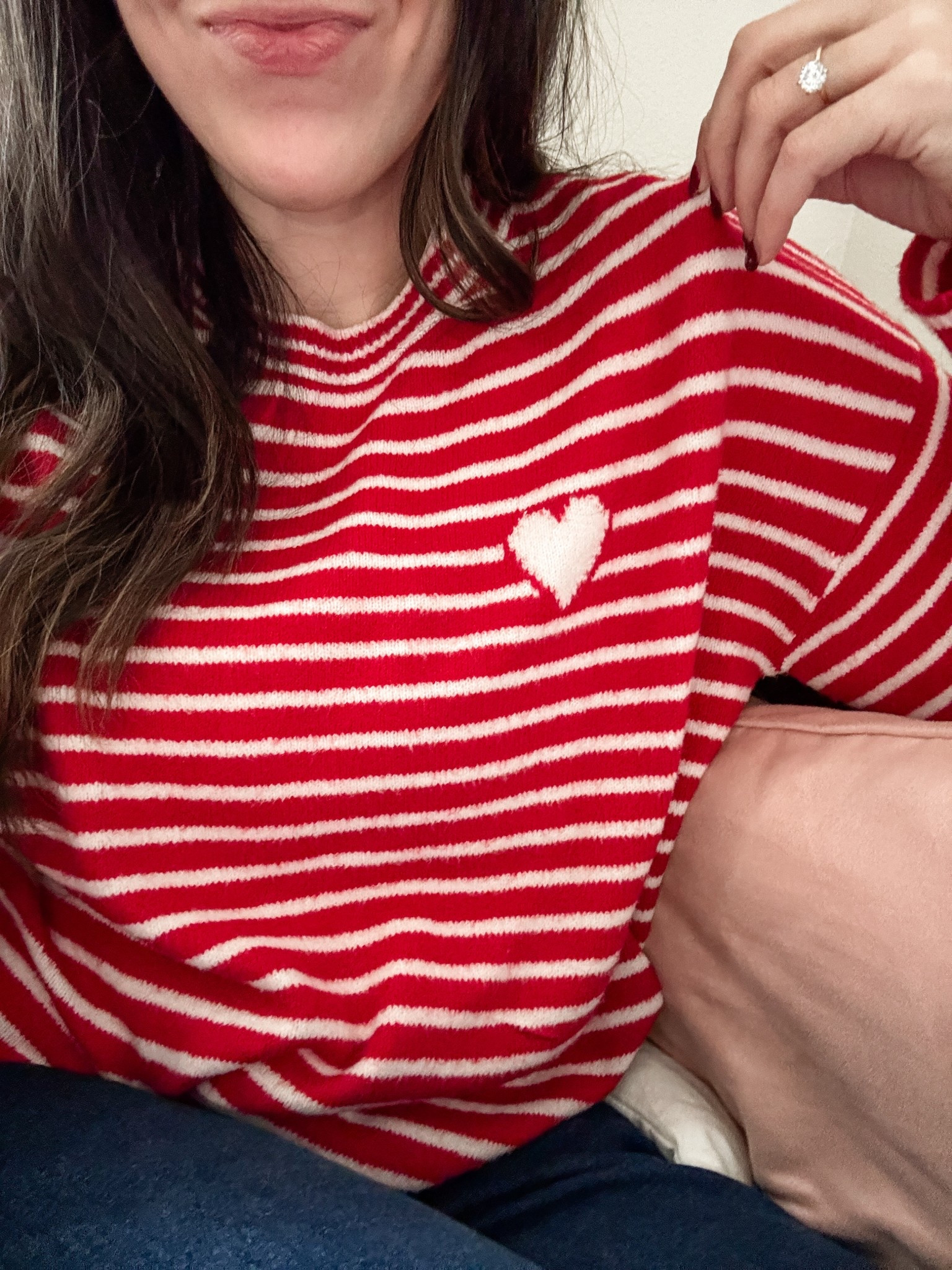 Cutie heart sweater for Valentine’s Day! ❤️

#LTKSeasonal #LTKValentine #LTKootd