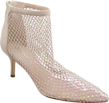 Afterhours Rhinestone Mesh Bootie (Women) | Nordstrom