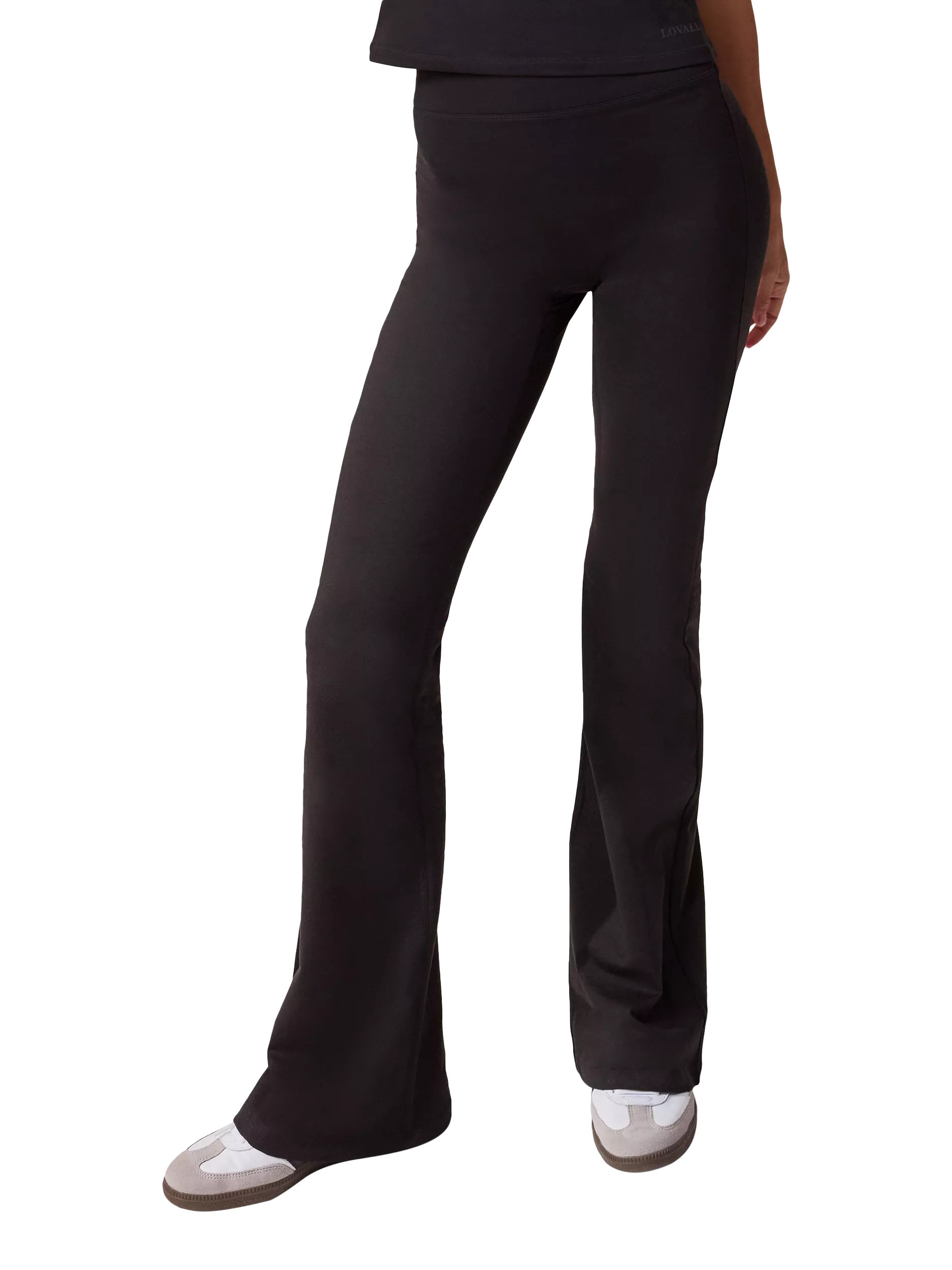 Lovall Ultimate Everyday Flare Leggings, Black | John Lewis (UK)