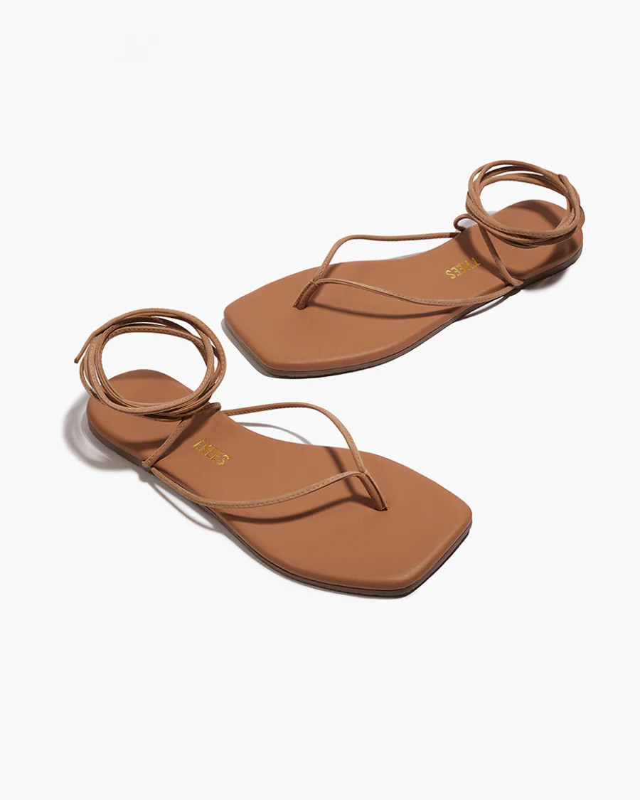 Square Toe Lilu in Hazelton - our exclusive take on our most sought-after sandal | TKEES