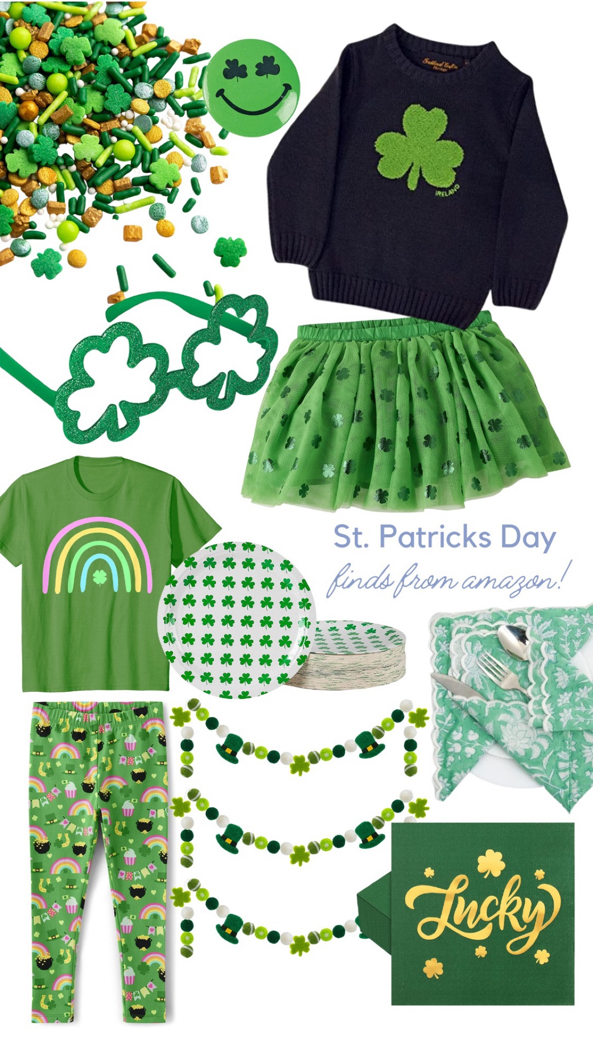 St. Patrick’s Day finds from Amazon 

#LTKSeasonal #LTKkids #LTKunder50