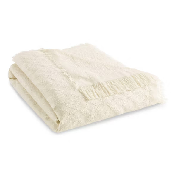 50"x60" Diamond Fringe Throw Blanket - Tommy Bahama | Target