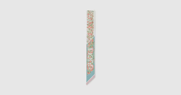 Gucci Printed silk neck bow | Gucci (UK)