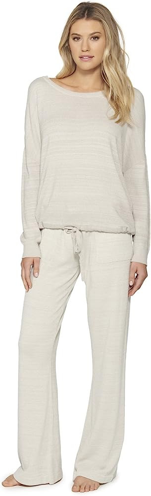 Barefoot Dreams CozyChic Ultra Lite Slouchy Pullover for Women, Ultra Soft Long Sleeve, Crew Neck... | Amazon (US)