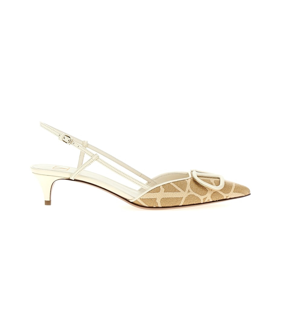 Valentino Garavani 'vlogo Signature' Slingbacks | Italist.com US