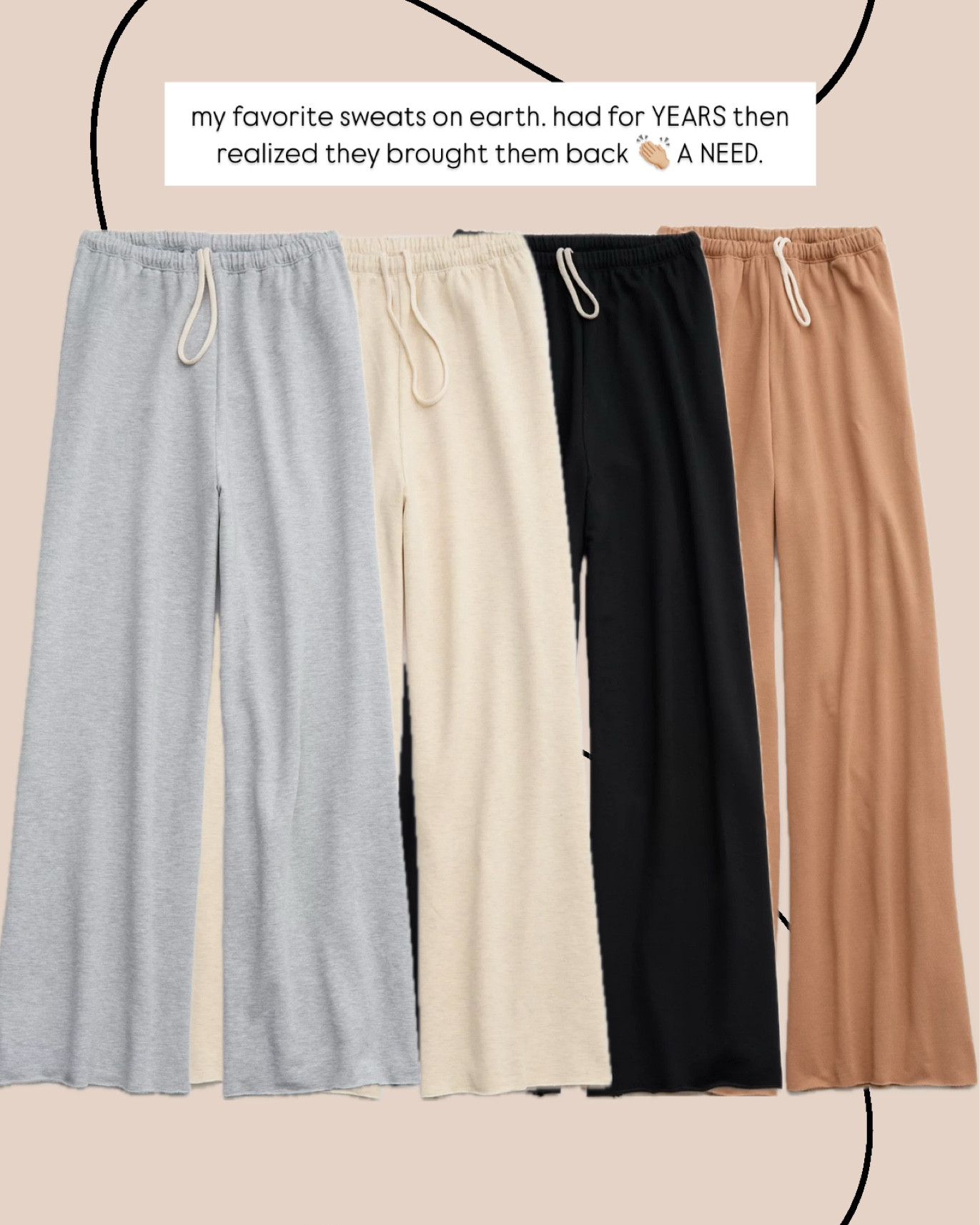 not telling you need these…. But I am saying I wear them at least 5 times a week 🤣☠️ $44 (I got them last week for $36 or $38?!) I LOVE THEM. I am 5’9” and all I want in life is pants that drag the ground AND THESE DOOO. I got the M Long!


ugh and now I’m going back to get the burgundy bc how slay with a Christmas graphic brb 🏃‍♂️ 

#LTKSaleAlert #LTKStyleTip #LTKGiftGuide