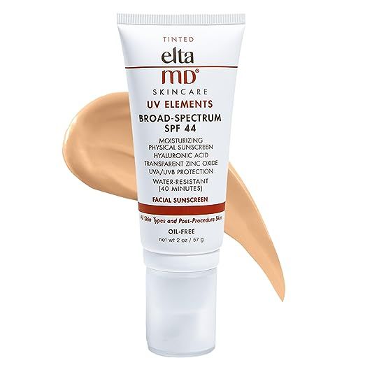 EltaMD UV Elements Tinted Sunscreen Moisturizer, SPF 44 Tinted SPF Moisturizer for Face and Body,... | Amazon (US)