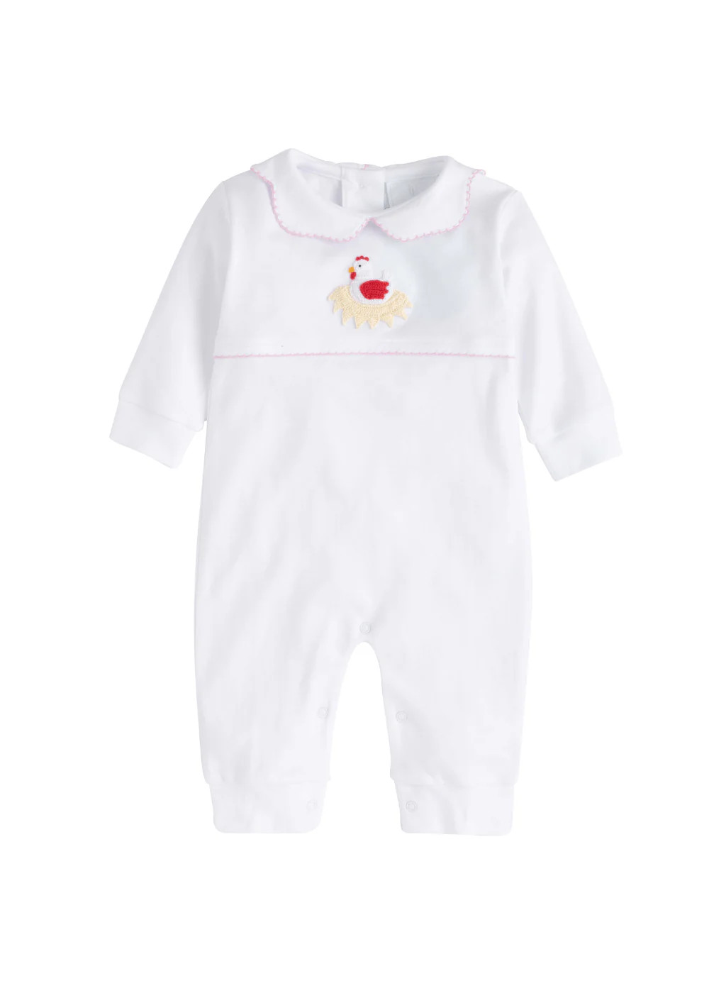 Crochet Playsuit - Chicken | Little English
